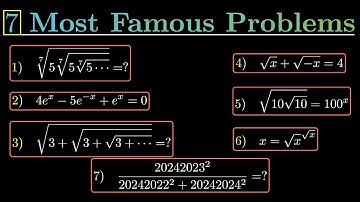 The 7 Most Insane Olympiad Questions |IMO JEE