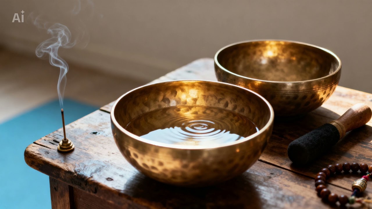432 Hz | 4 minutes Tibetan Singing Bowl: Sounds for Meditation, Relaxation & Cleanse Negative Energy
