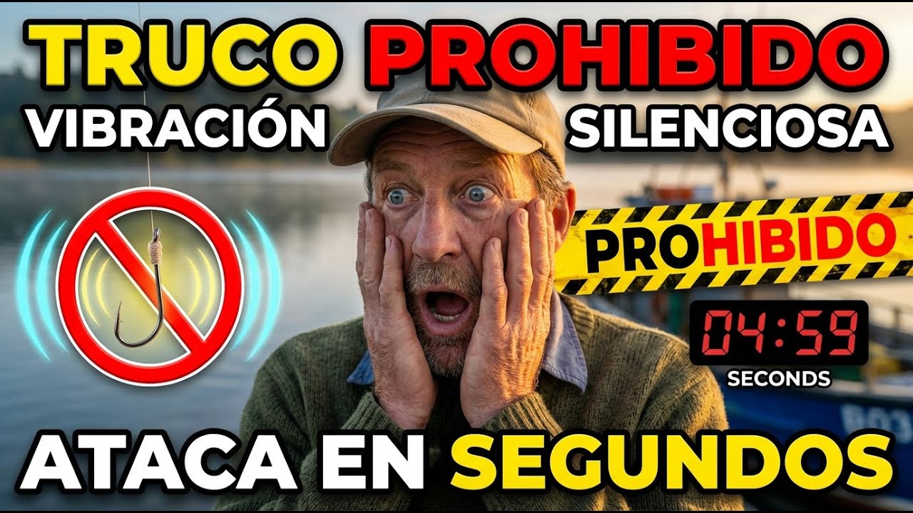 Este Truco de Vibración Silenciosa Está PROHIBIDO — El Pez Decide Atacar en Segundos Exactos Ya