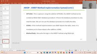 61 - ABAP on HANA - AMDP - AMDP Method Implementation Syntax