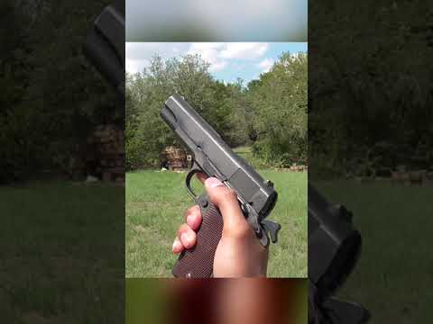 World War 2 era M1911A1, Caliber .45 ACP, Manufactured 1945 by Remington Rand, Colt Slide