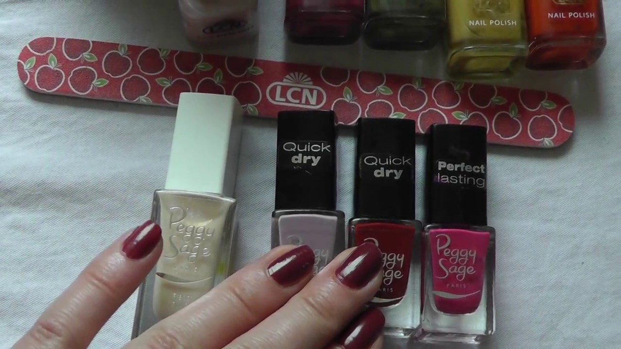 Профессиональные Лаки для Ногтей(LCN,Peggy Sage)