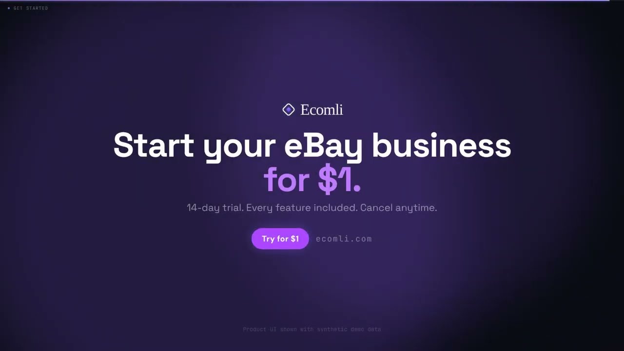 Ecomli 2-minute demo: import a storefront, set margin rules, and watch the first price-and-stock sync hold your floors.