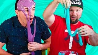 Men Try Making Slime for the First Time