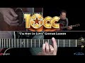 10cc - I'm Not In Love Guitar Lesson