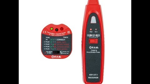 TIS 870 Digital Circuit Breaker Finder & Socket