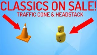 Traffic Cone Headstack On Sale Roblox Presidents Day Sale 2019 Youtube - buying the new headstack roblox youtube