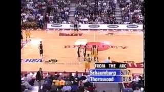 Celebrity 2001 IHSA Boys Basketball Class AA Championship Game: Schaumburg vs. South Holland (Thornwood) Wealth