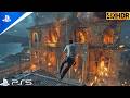 Mid-Air Rope Escape in Uncharted 4 🎮