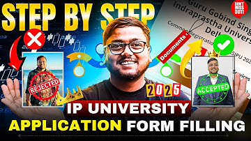 How to Fill IP University form 2025 ✅ | All Courses Step by Step 🔥 | IPU CET 2025 Application Form
