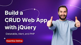 Build a CRUD Web App with jQuery Datatable, Alert, and PHP