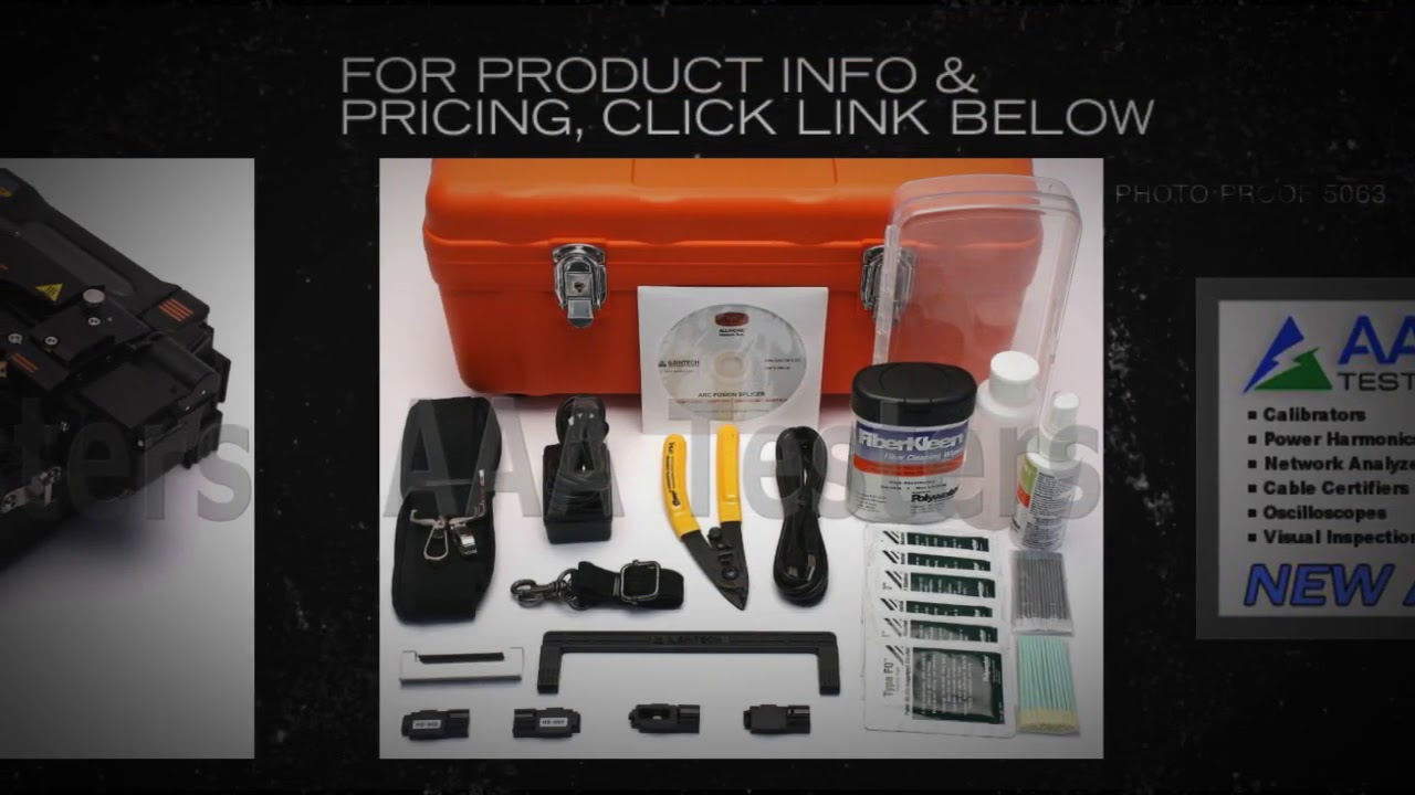 ILSINTECH Swift KF4A SM MM Clad Alignment Fiber Optic Fusion