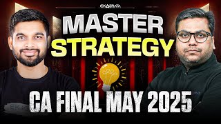 CA Final Strategy 2025: MASTER PLAN by CA Aakash Pednekar and CA Gaurav Jain