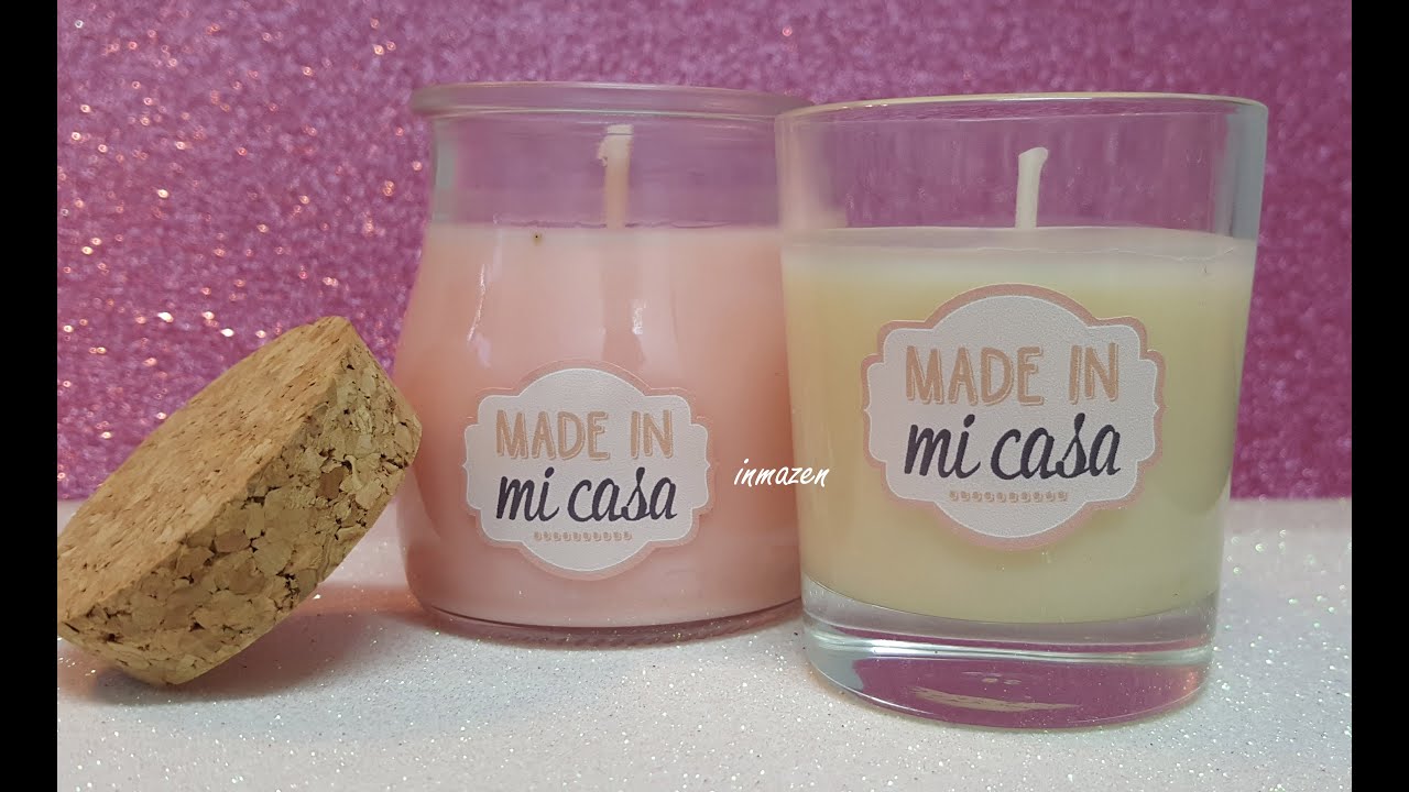 Cómo hacer velas decorativas y aromáticas en casa