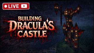 🔴 Building Dracula’s Castle in Minecraft (LIVE) Pt. 1