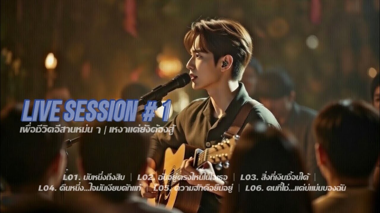 LIVE SESSION | KITJAPAK | Isan Soul Version | เพื่อชีวิตอีสาน (Official Lyric Video)