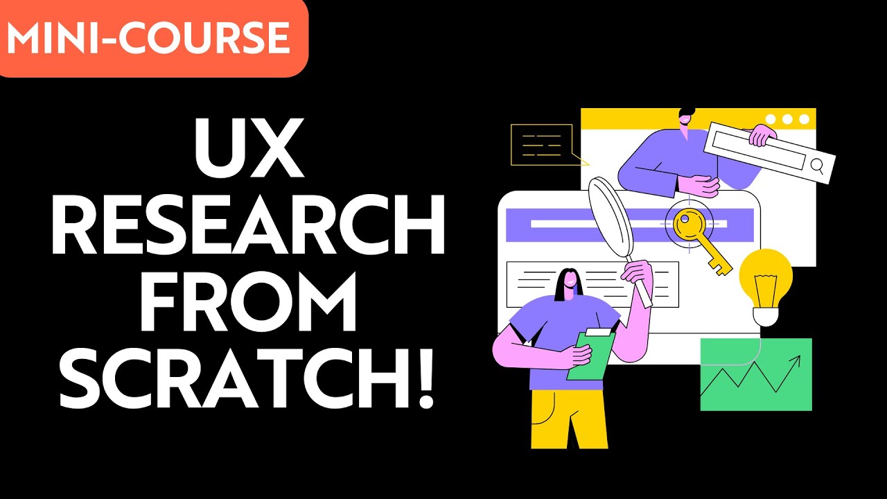 User Research 101 Mini-Course - Lesson 7 UXD From Scratch! - YouTube