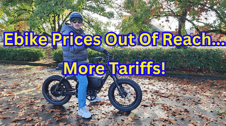 Ebike Prices Out Of Reach... More Tariffs! #ebike #tariffs #price #usa #electricbike #trump