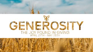 All We Have Belongs to God - Generosity Series (Steve Pickering)
