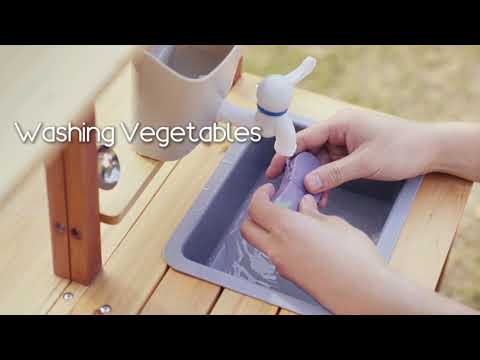 ROBUD Outdoor Mud Kitchen - Caramel WH005