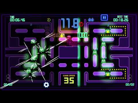 Pac-Man Championship Edition DX+ - Championship II - Time Trial (Short 4) - 0:18.18 [Tied WR]