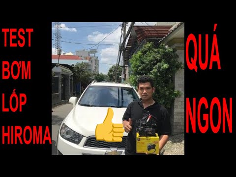 Video Test bơm lốp chính hãng HIROMA MẪU 2020 | Trên xe 7... - youtube