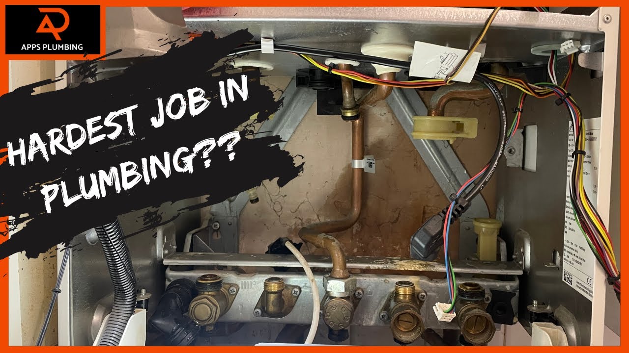 HARDEST JOB IN PLUMBING???? BEING BULLIED!!! Worcester Bosch boiler