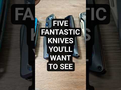 Sick New Knives! Which One Is The Best Of The 5?!