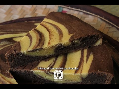 Le Gateau Ti Son Marbre Au Chocolat La Recette Youtube