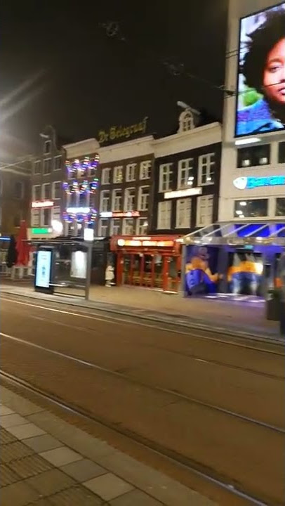 Amsterdam Rembrandtplein | Saturday 15 January 2022 | Still Lockdown | 07:10 PM