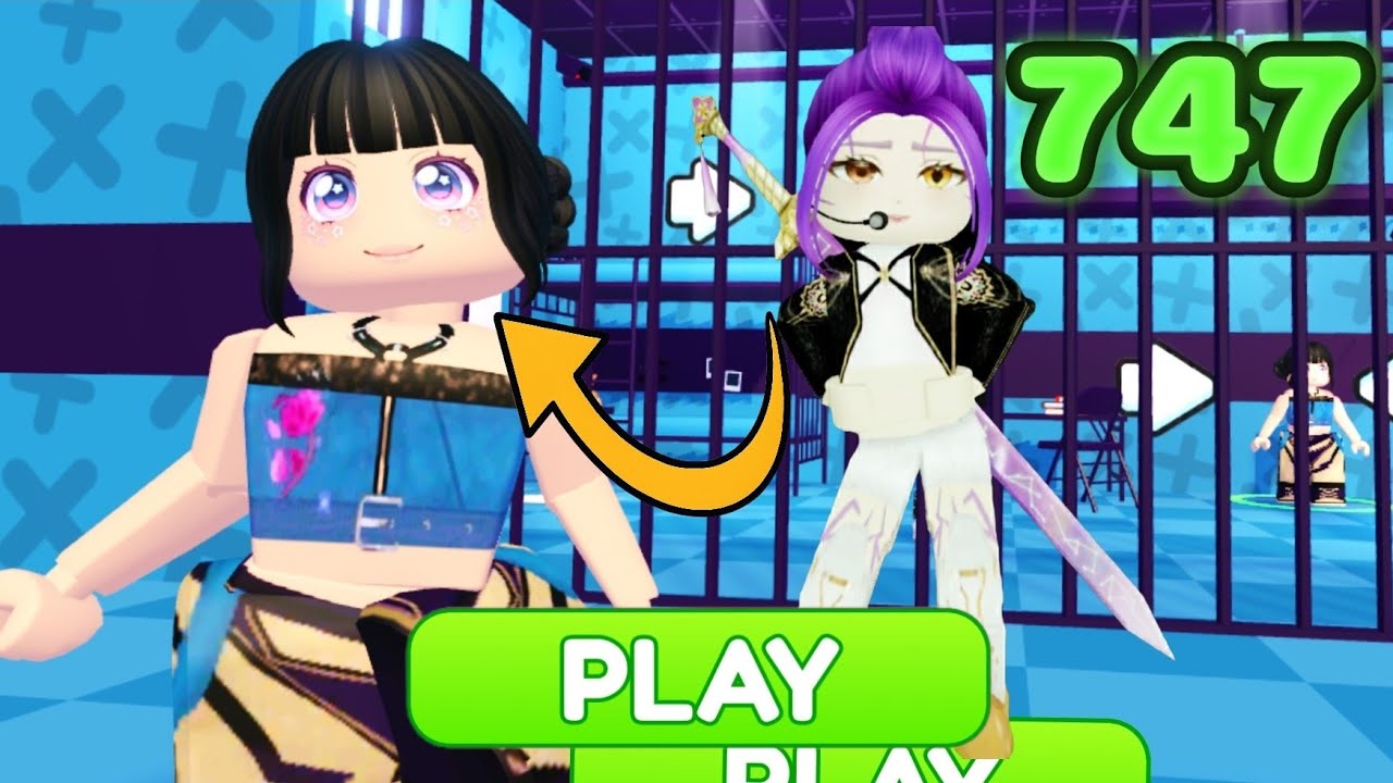ESCAPE CURSED K-POP DEMON HUNTERS ZOEY'S ! (SCARY OBBY) ROBLOX