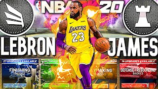 THIS IS THE LEBRON JAMES POINT FORWARD BUILD ON NBA 2K20! BEST LEBRON JAMES BUILD