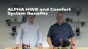 Krijg direct warm water met Grundfos ALPHA HWR en ALPHA Comfort System ECM-pompen