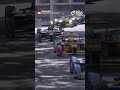 TERRIFYING airborne crash in Monaco 😱 | #FormulaE #Shorts