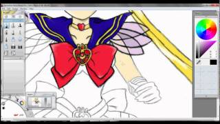 Super Sailor Moon Speed Painting