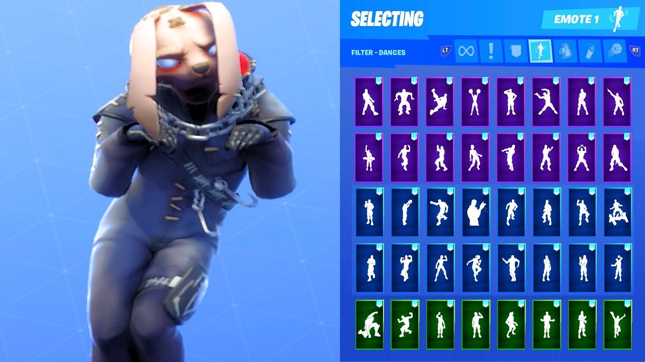 youtube all fortnite dances