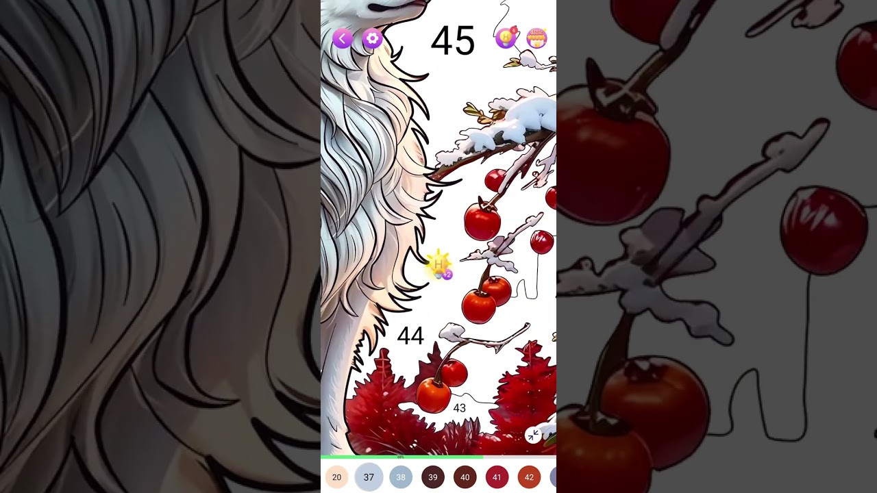 Red wolf - Full coloring video