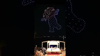 10×倍速「万博 PRドローンショー!」想像以上!が、万博だ。6 months to go スペシャルドローンショー!【大阪南港のATCウミエール広場】 ショート