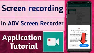 How to Do Screen Recording in ADV Screen Recorder App screenshot 5