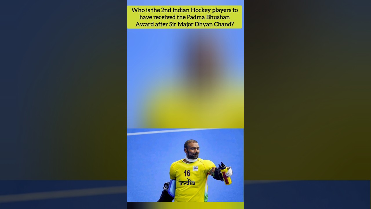 2nd Indian Hockey 🏑 player to get Padma Bhusan Award|