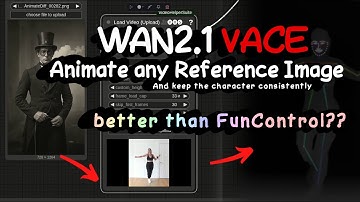 Wan 2.1 VACE Video 2 Video, with Image Reference Walkthrough
