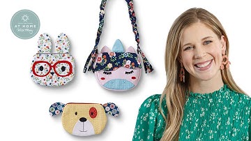 How to Make a "Zippy Critter Pouch" With This Free Sewing Tutorial Video