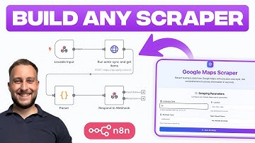 How to Build ANY Web Scraper App With Apify, N8N & Lovable (No-Code Tutorial)