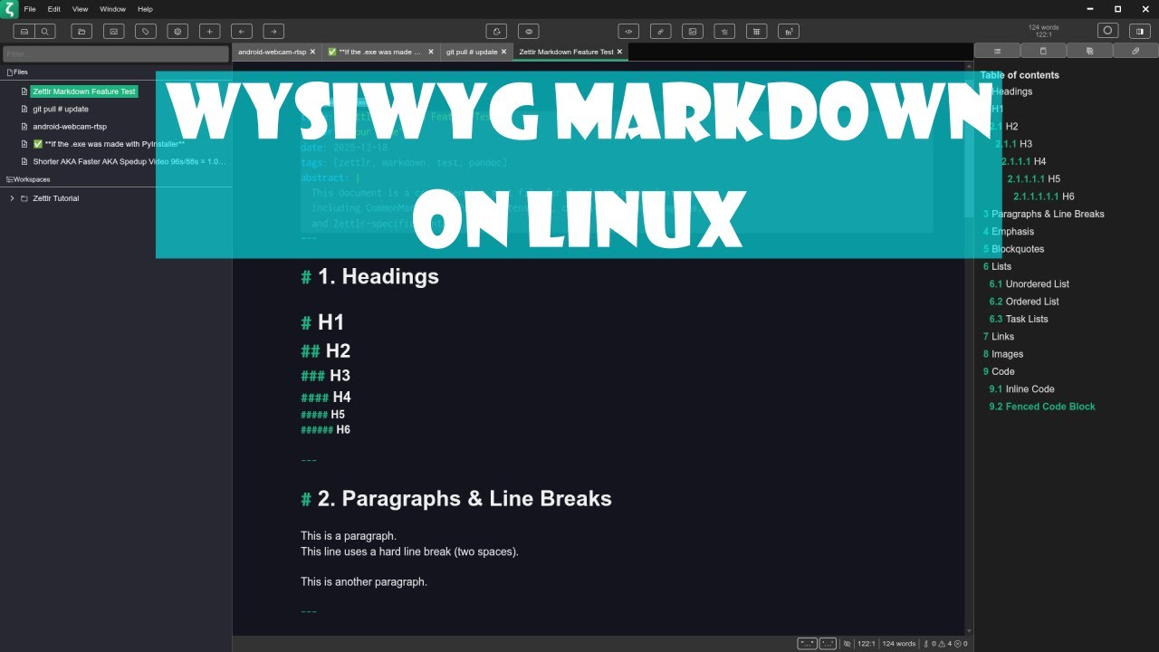 Пишите быстрее с помощью редактора Markdown с открытым исходным кодом Zettlr в Fedora Linux.