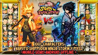 RELEASE NEW!! NARUTO NINJA STORM 4 EVOLUTION PIXEL MOBILE SENKI - ANDROID OFFLINE HD VERSION 2026 screenshot 5