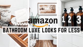 AMAZON BATHROOM LUXE LOOKS FOR LESS || AESTHETIC || 2023