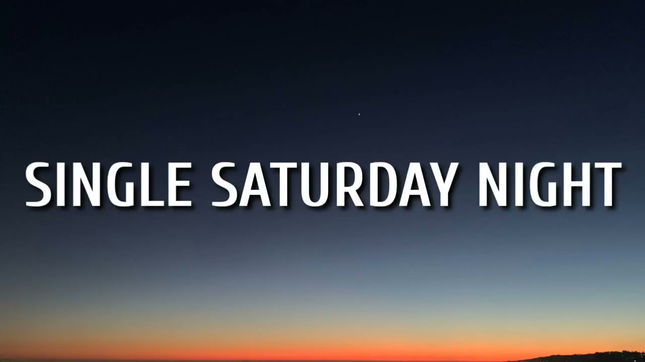 Cole Swindell - Single Saturday Night (lyric video) 