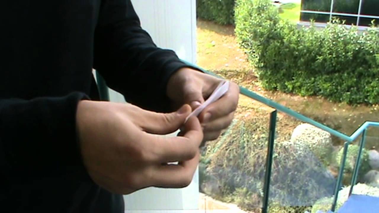 Cómo hacer un cigarrillo de liar.