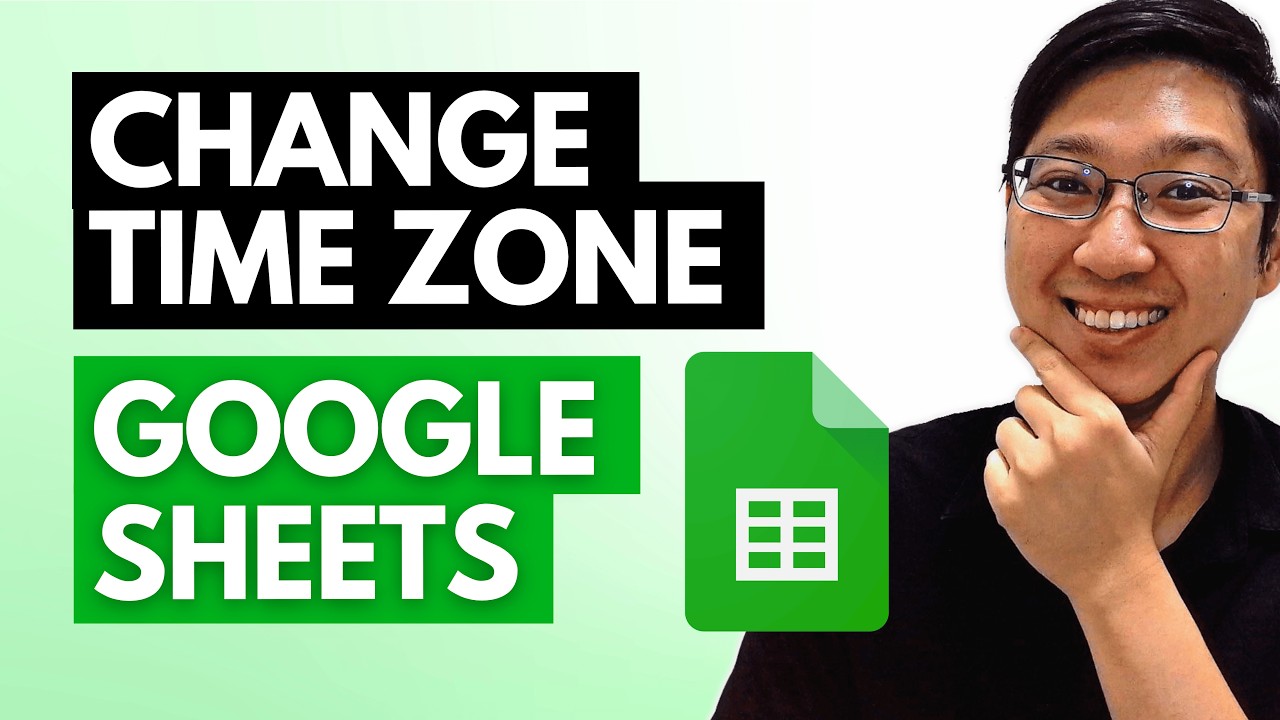 How To Change Time Zone in Google Sheet (2026) - YouTube