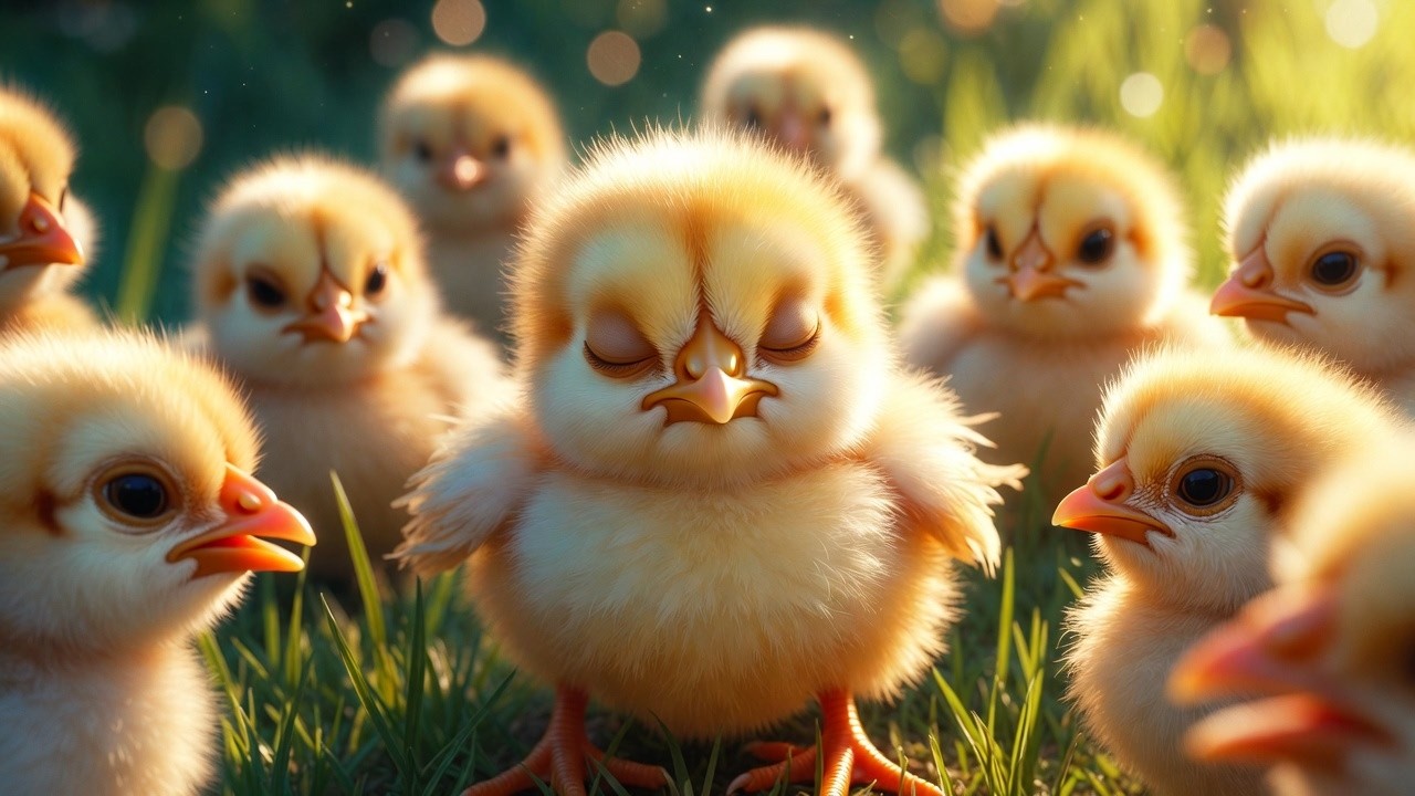 Seis Pollitos Bebés 🐥 | Pío Pío Pío | Canciones Infantiles y Rimas para ...
